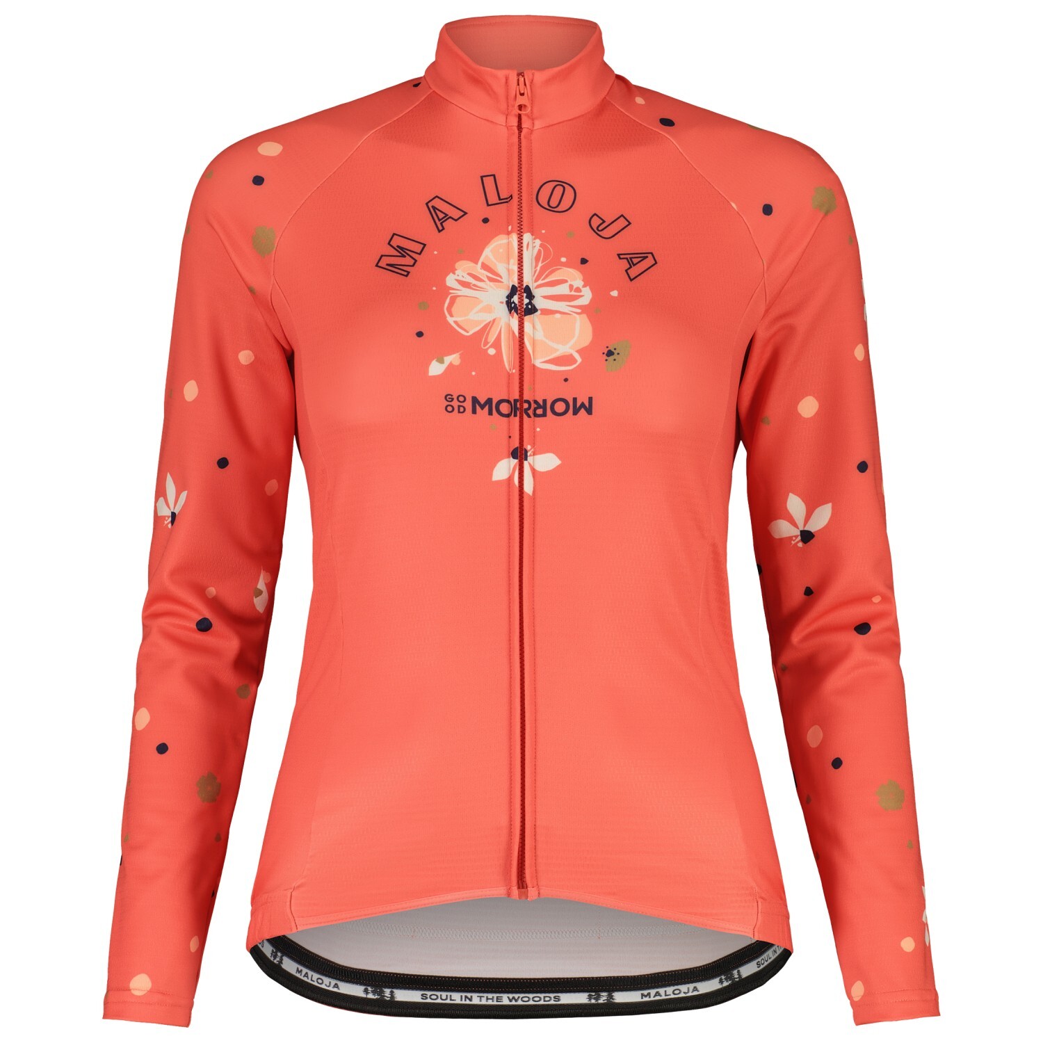 

Велосипедный трикотаж Maloja Women's TennoM 1/1, цвет Cranberry