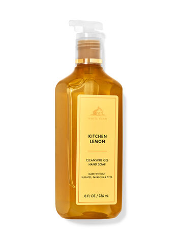 Очищающее гелевое мыло для рук Kitchen Lemon, 8 fl oz / 236 mL, Bath and Body Works аромат для хаммама пар ecology итальянский лимон 1 л