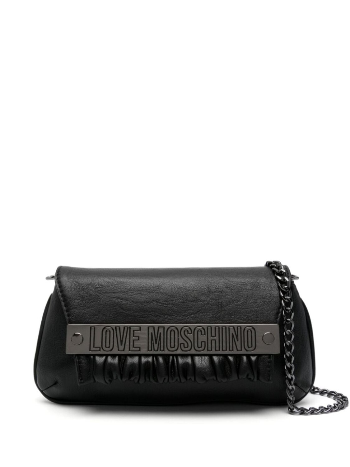 

Сумка через плечо с надписью-логотипом Love Moschino, черный