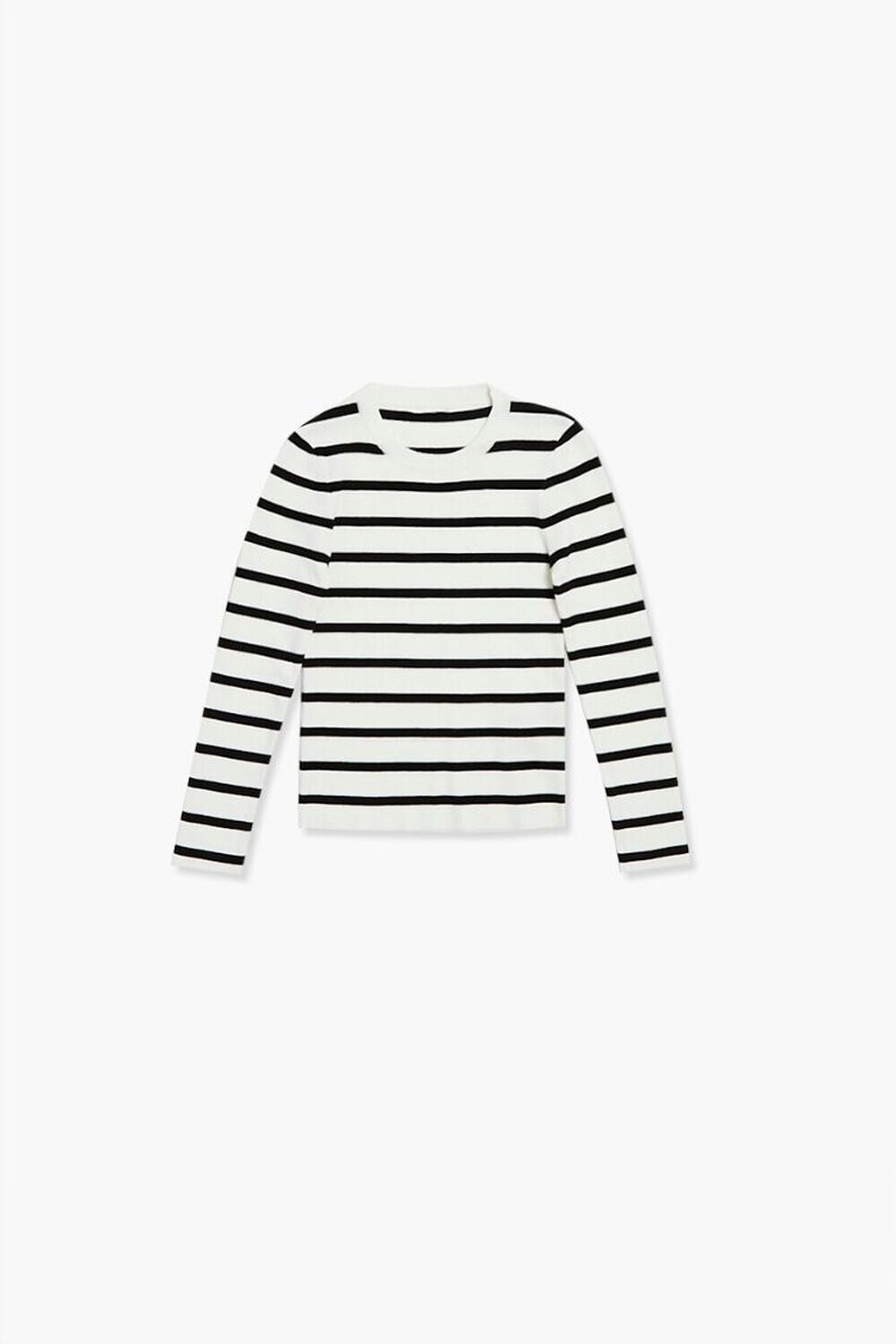 

Полосатый свитер для девочек Forever 21, белый
