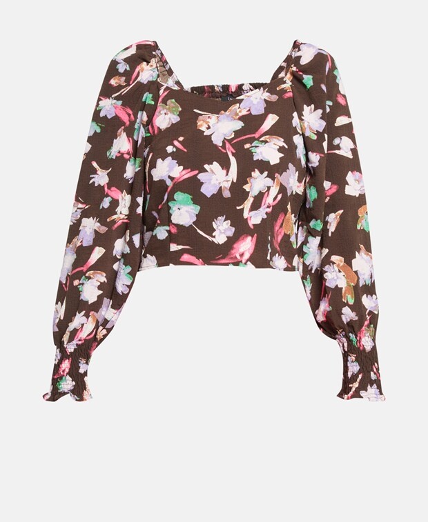 

Рубашка блузка Vero Moda, бордовый