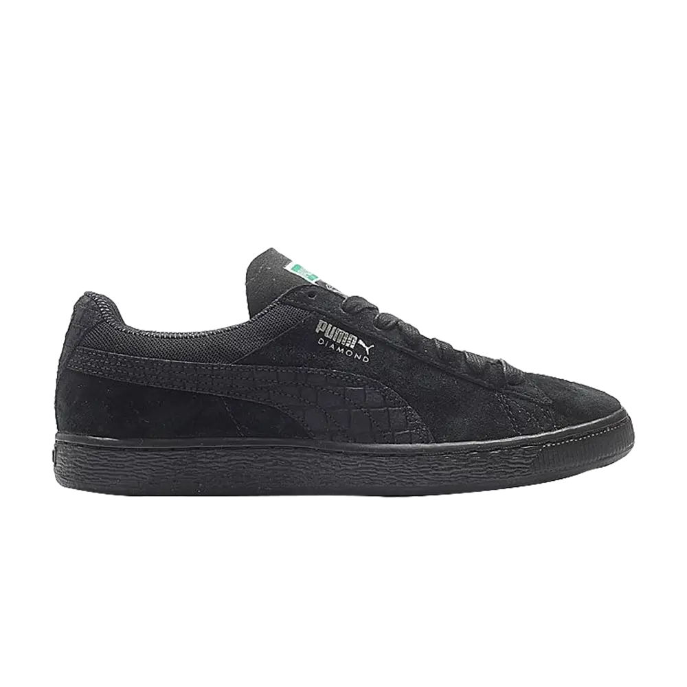 Кроссовки Diamond Supply x Classic Puma, черный кроссовки diamond x sky ii low puma черный