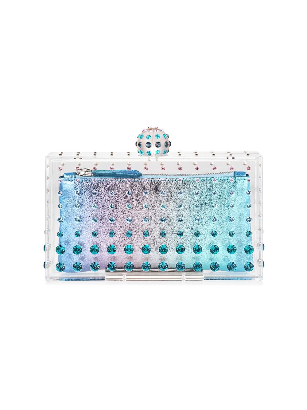 

Клатч Tequila с кристаллами Aquazzura