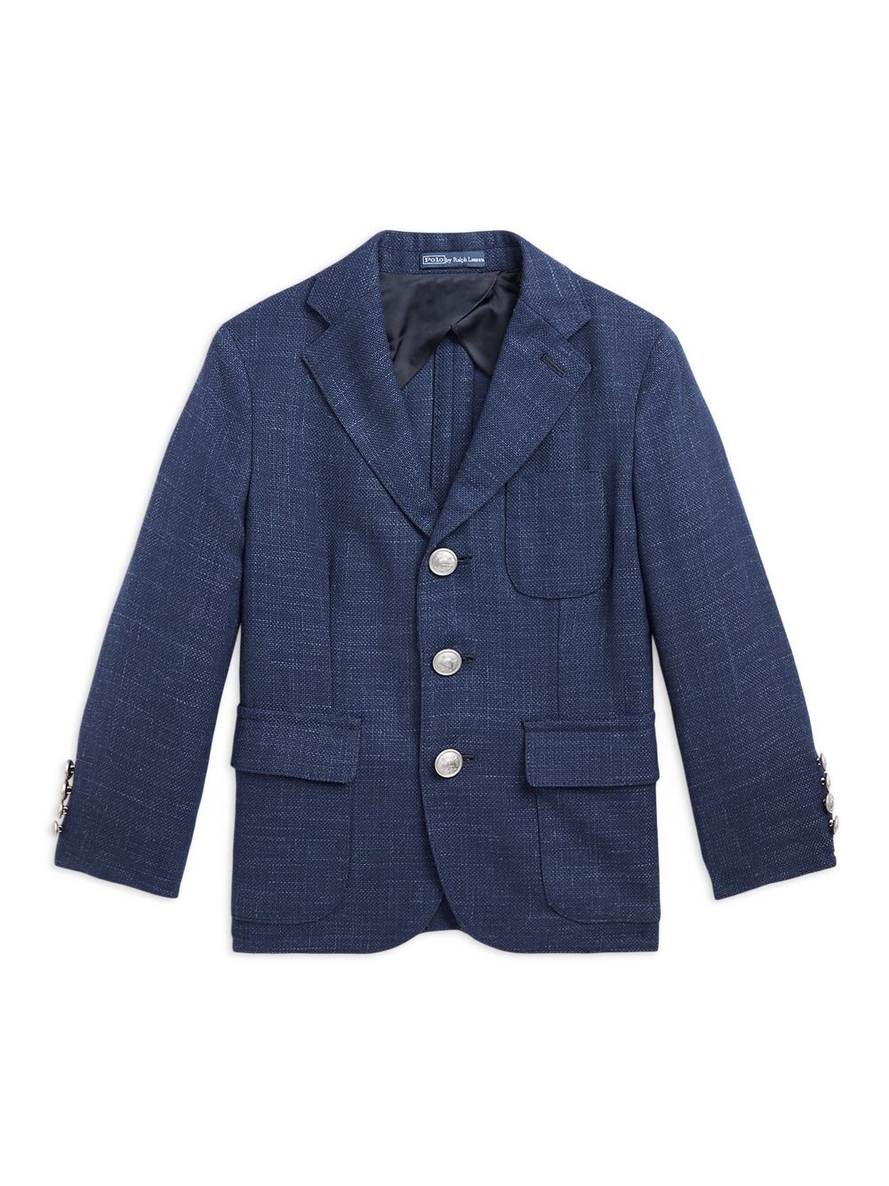 

Спортивная куртка из твила для маленьких мальчиков Polo Ralph Lauren, нави