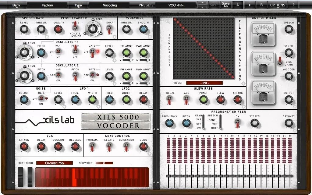 

Плагин XILS-lab Vocoder 5000