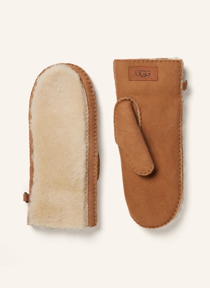 

Рукавицы Ugg, коричневый