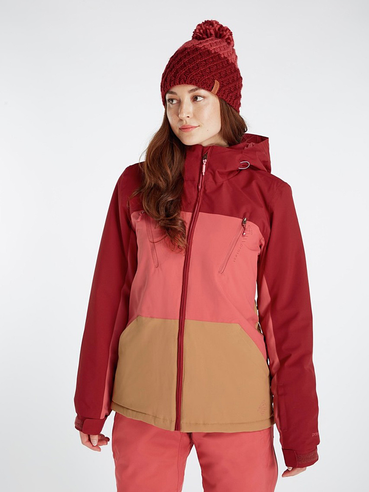 Лыжная куртка Protest Skijacke Baow, цвет Rot/Rosa/Beige