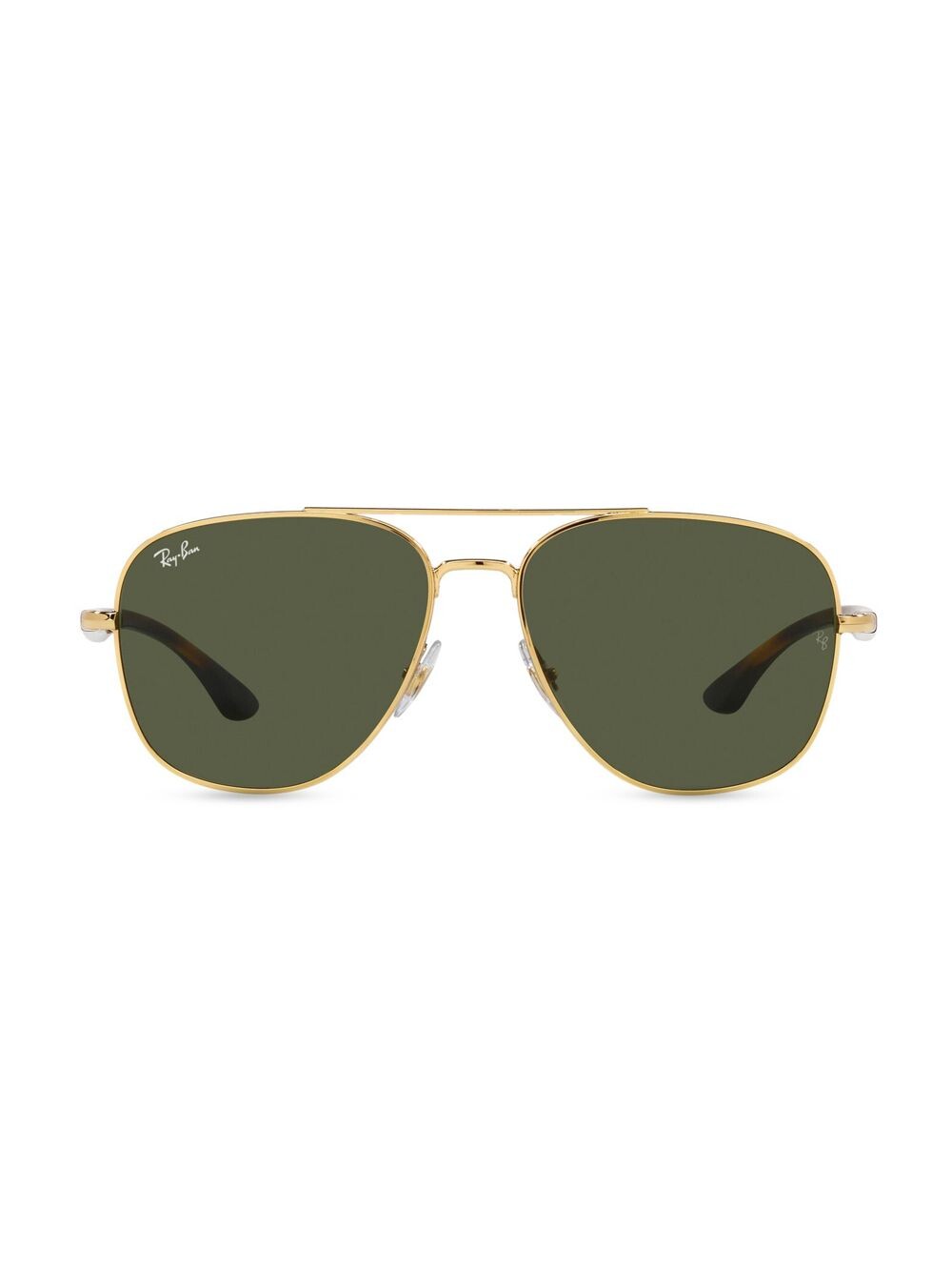 

RB3683 Металлические квадратные солнцезащитные очки Ray-Ban, золотой