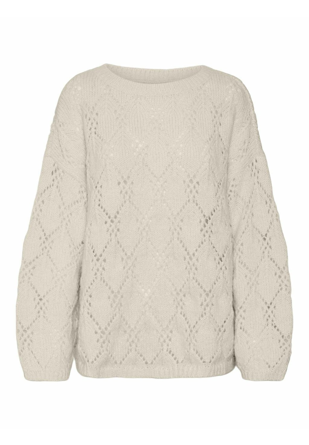 

Трикотаж стежка Vero Moda STAR LS BOATNECK LONG GA EXC, цвет birch