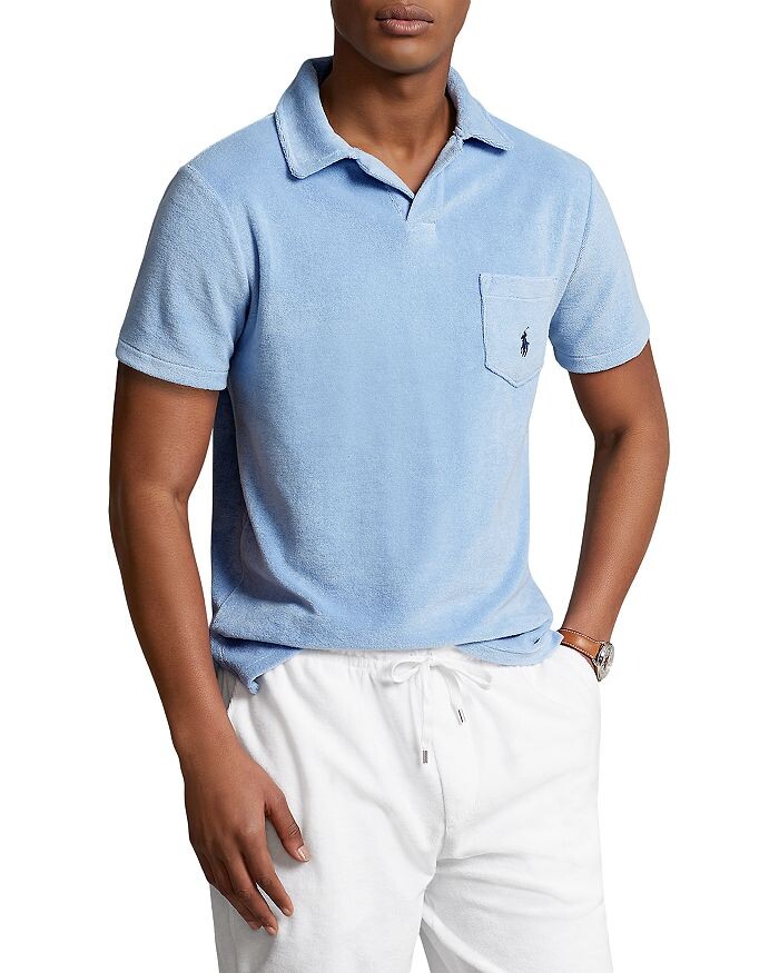 

Поло из махровой ткани с короткими рукавами Polo Ralph Lauren