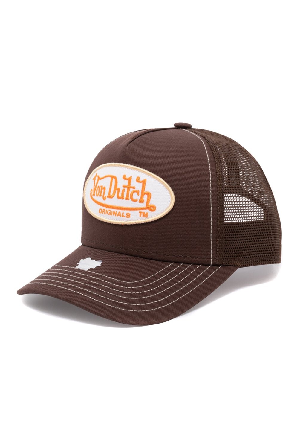 

Бейсболка TRUCKER BOSTON UNISEX Von Dutch, цвет brown