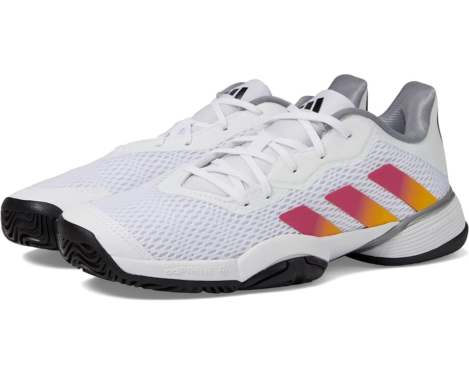 

Кроссовки Adidas Barricade, цвет White/Solar Gold/Lucid Fuchsia