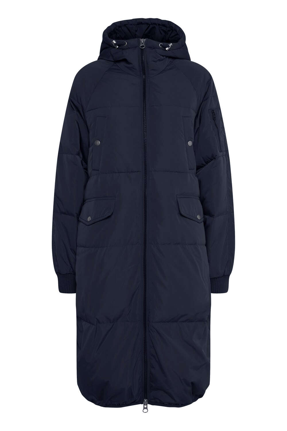 Зимнее пальто Ichi BUNALA, темно-синий/темно-синий цена и фото