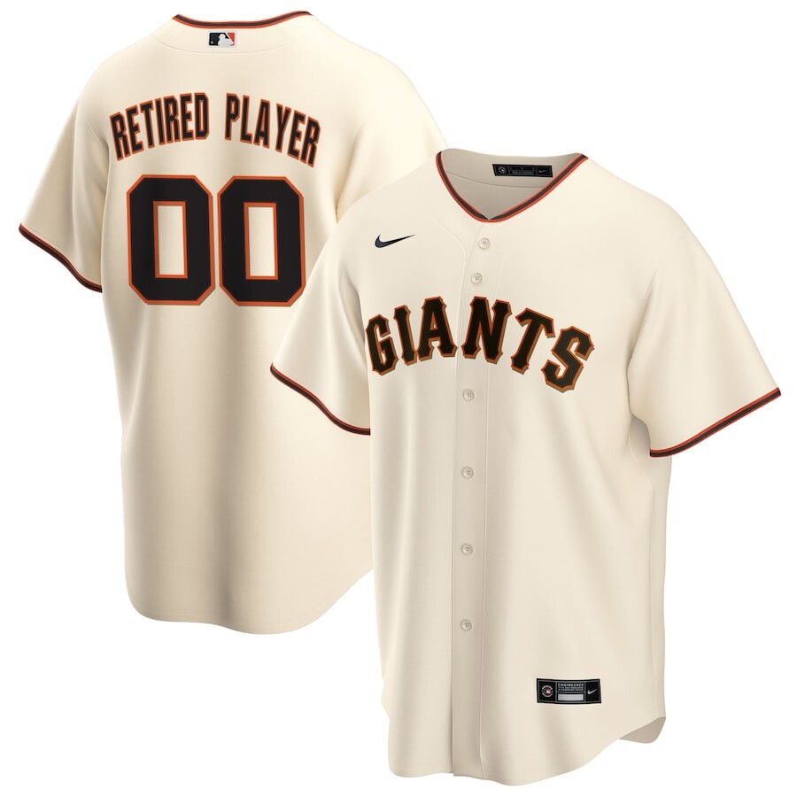 

Джерси Nike San Francisco Giants, кремовый