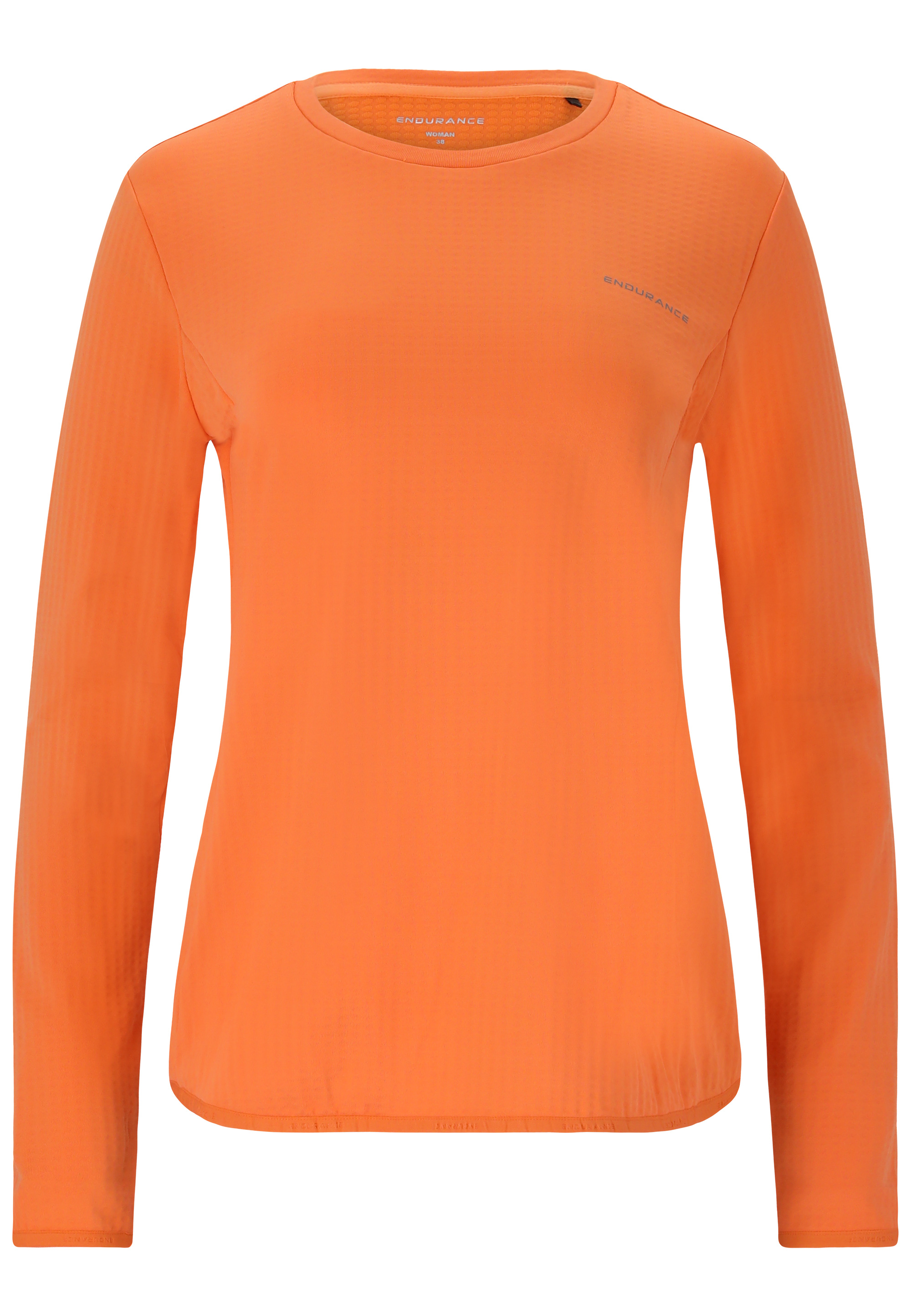 Рубашка Endurance Midlayer Leah, цвет 5126 Tangerine футболка базовая chalina endurance цвет tangerine