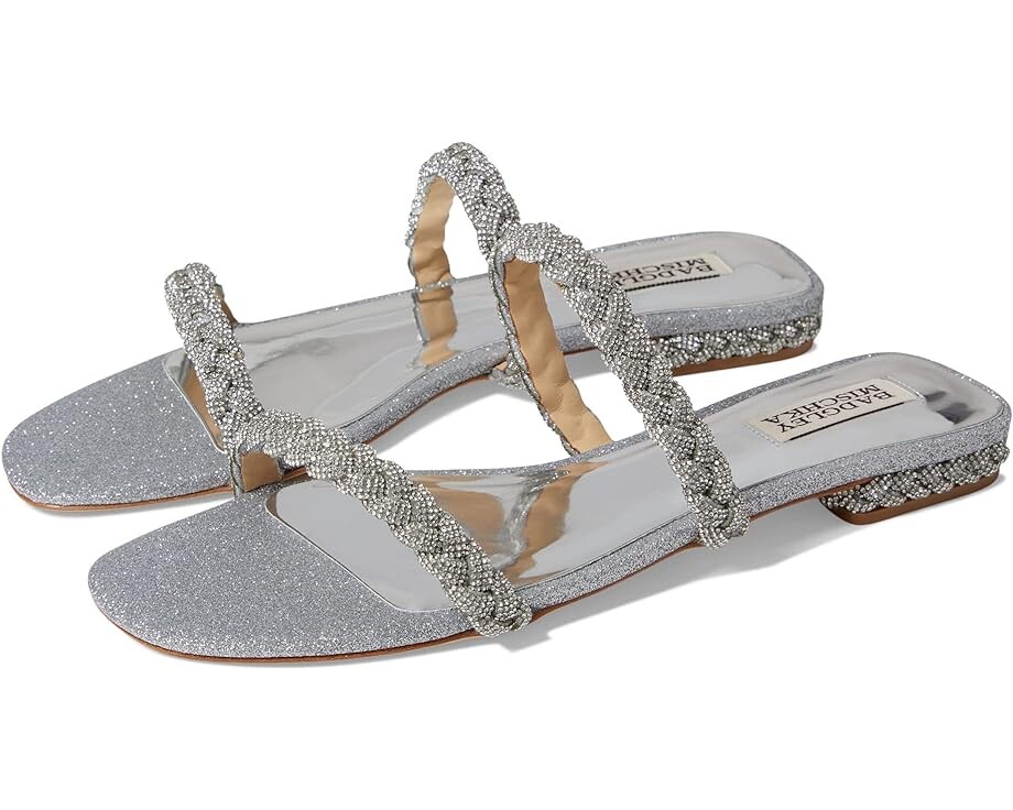 

Сандалии Badgley Mischka Femme, серебряный