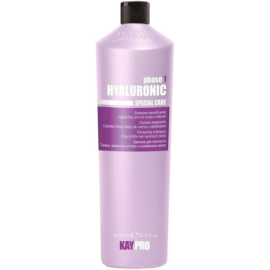 Шампунь, придающий объем волосам, 1000 мл KayPro Hyaluronic Shampo