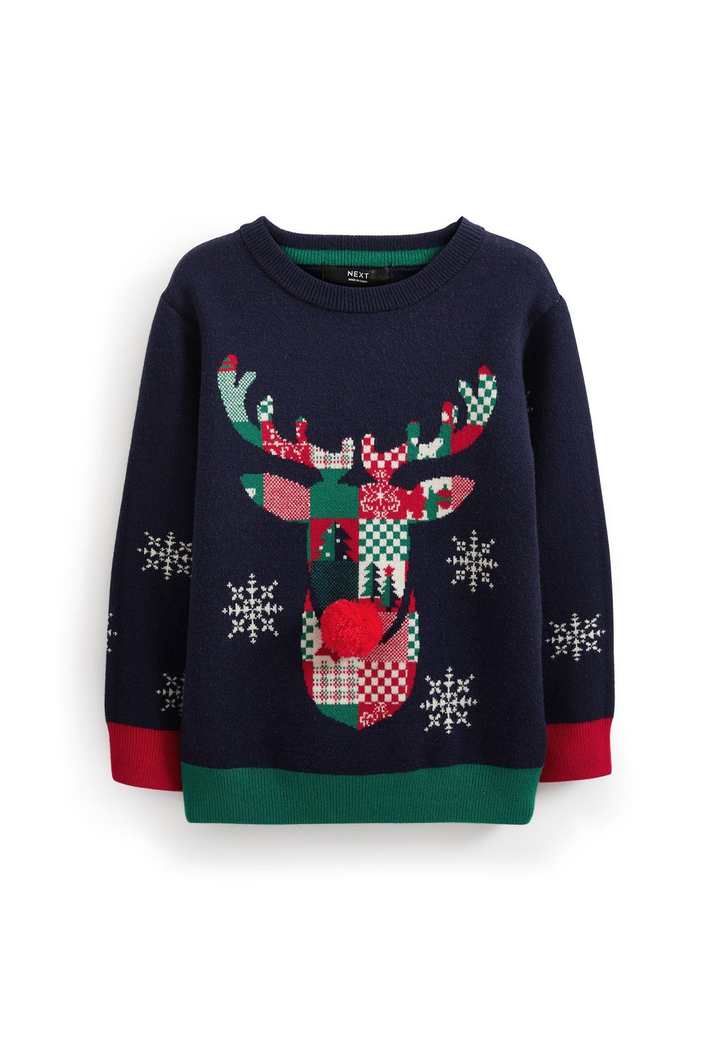 Свитер Christmas Next, цвет navy blue reindeer