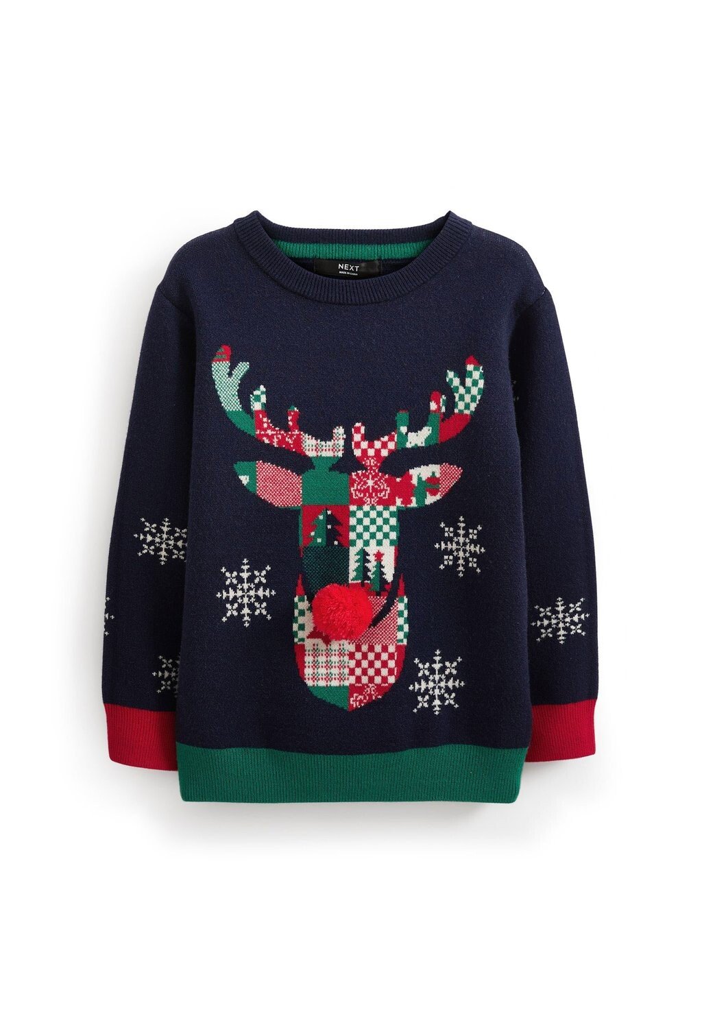 

Свитер Christmas Next, цвет navy blue reindeer