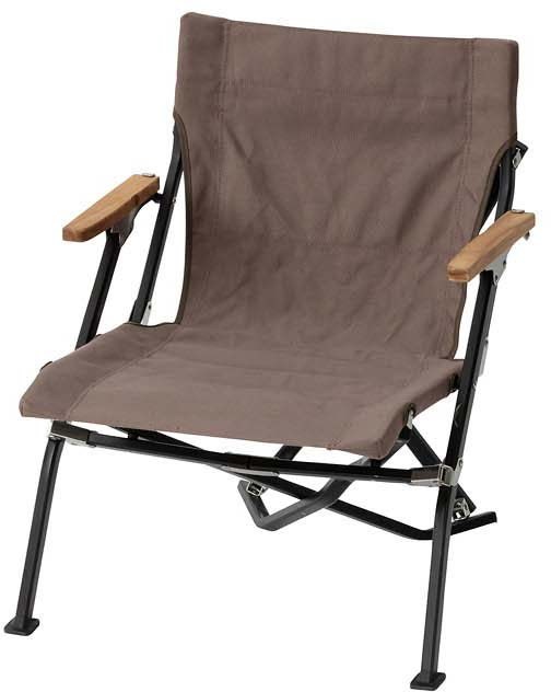 Роскошное низкое пляжное кресло Snow Peak, серый