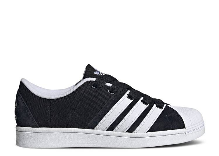 

Кроссовки Adidas SUPERSTAR SUPERMODIFIED 'BLACK WHITE', черный