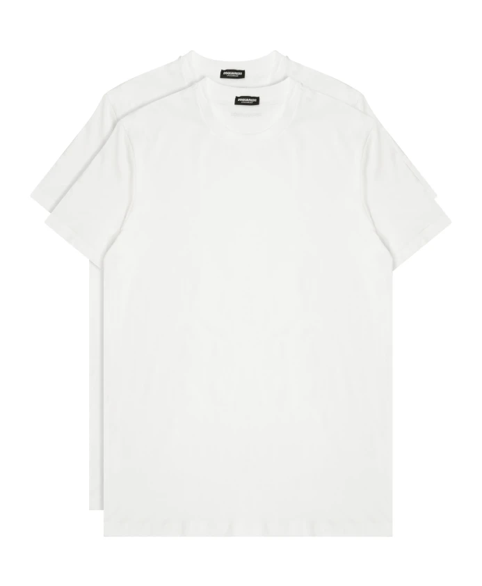 

Простые футболка с логотипом (2 пары) Dsquared2, белый