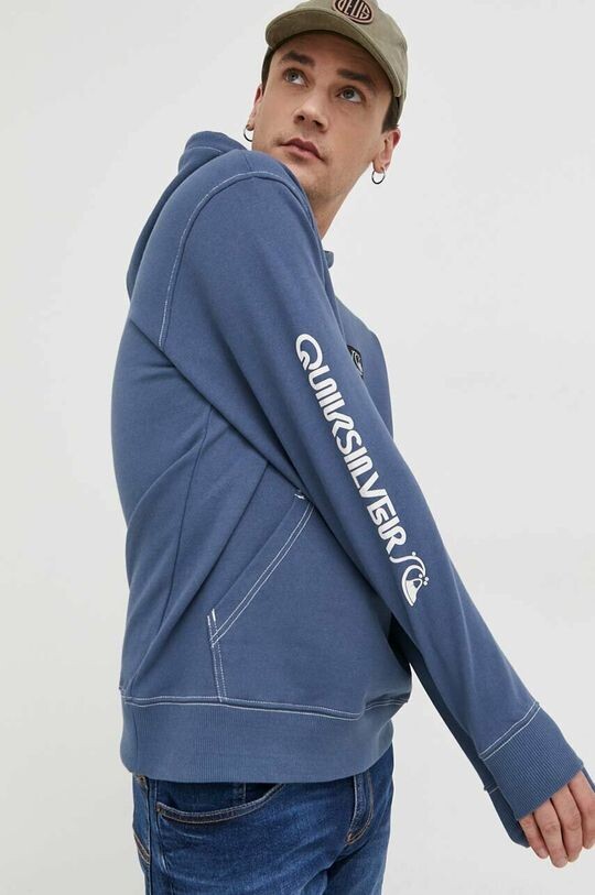 

Толстовка из хлопка Quiksilver, синий