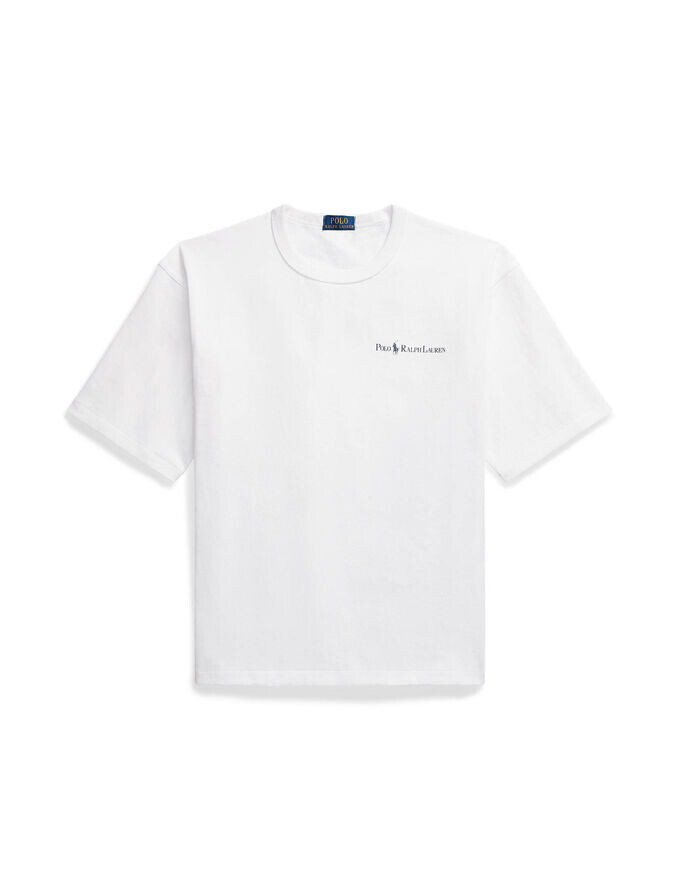 

Футболка свободного кроя Polo Ralph Lauren, белый
