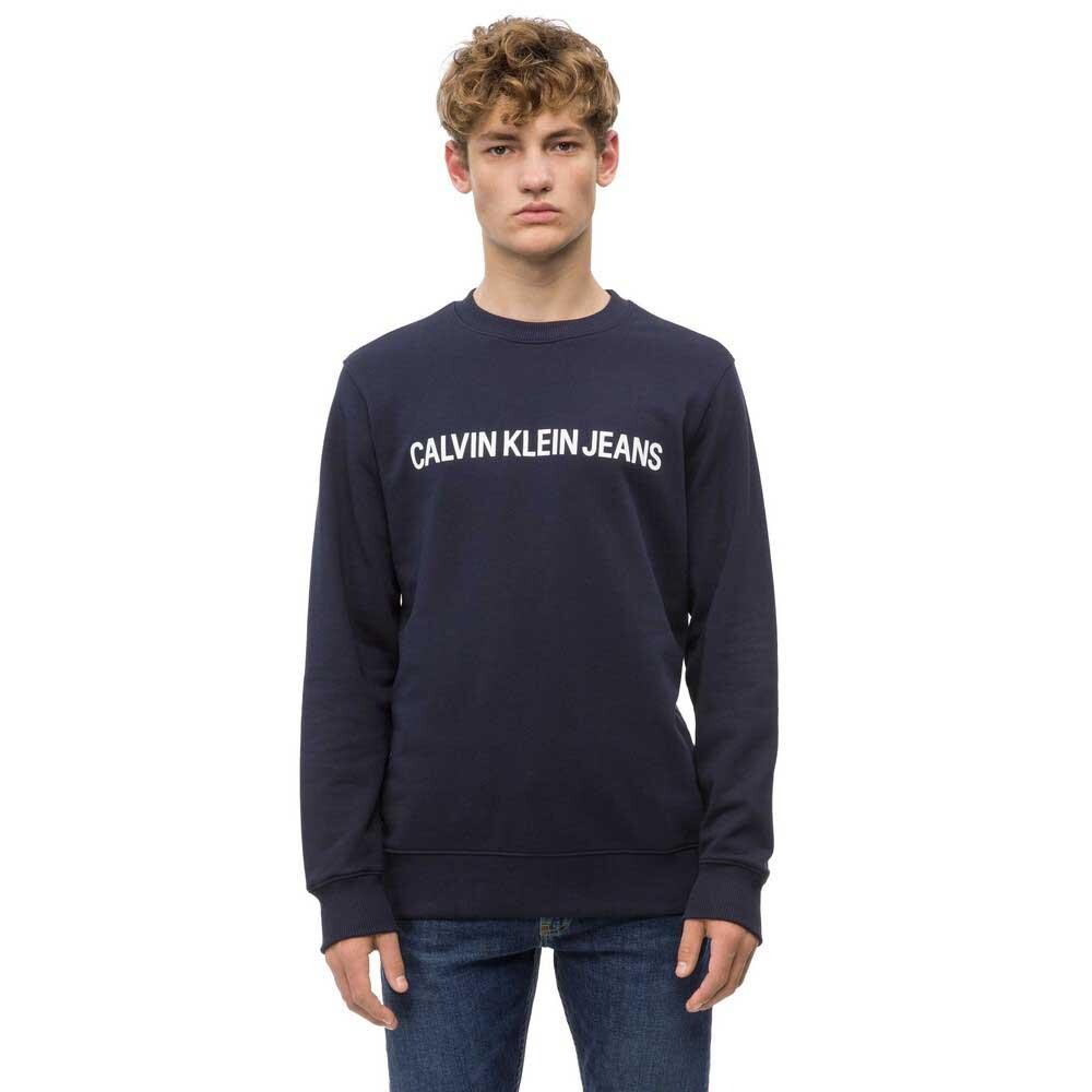 

Толстовка Calvin Klein Jeans Logo, синий