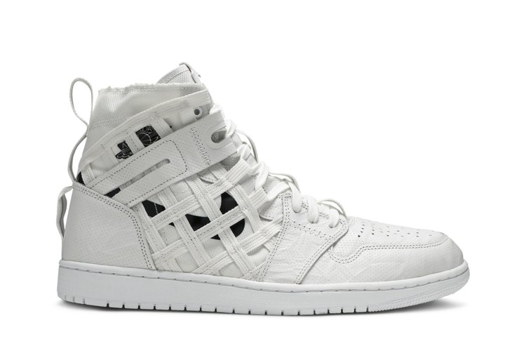 

Кроссовки Air Jordan 1 High Cargo 'Metallic Silver', белый