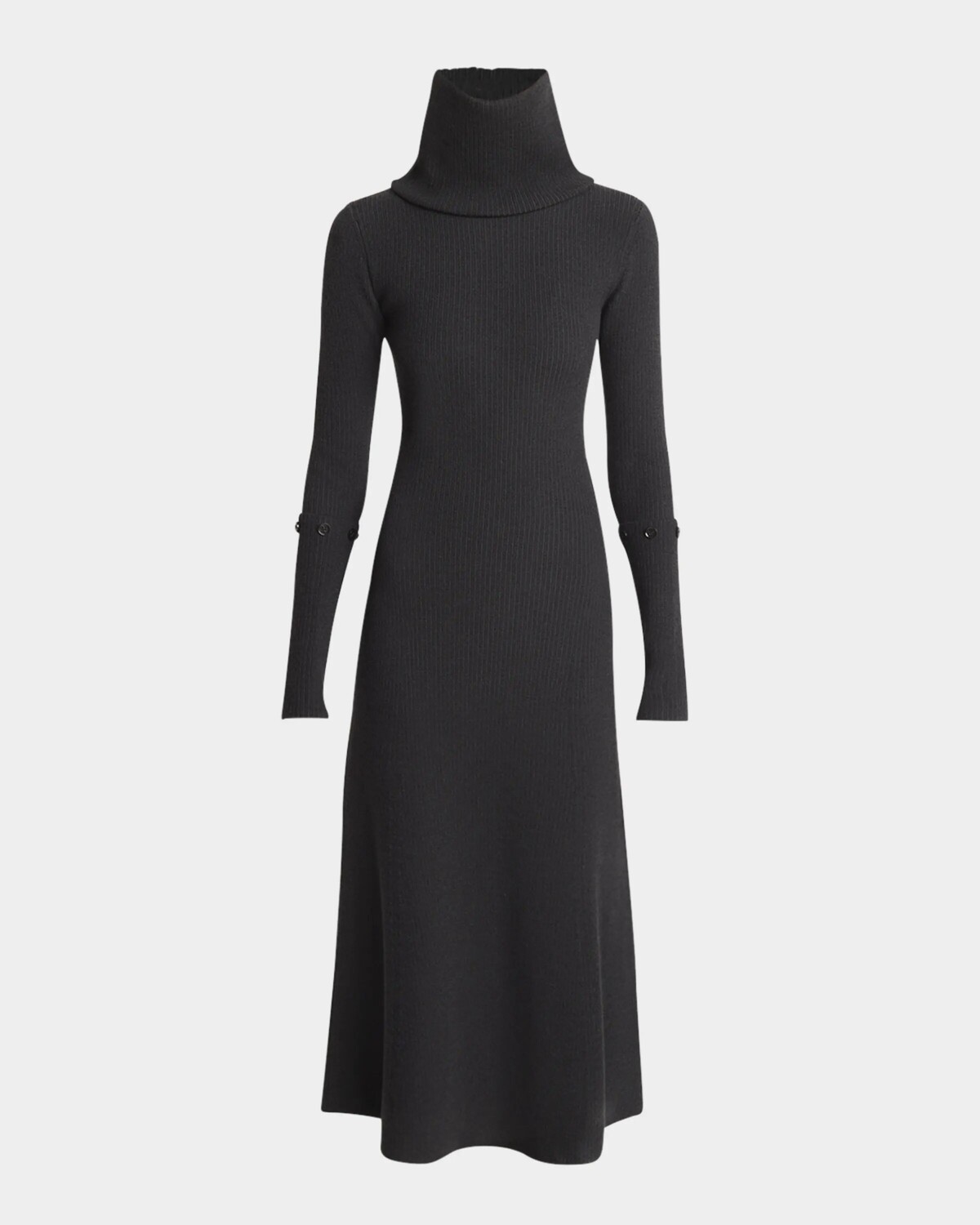 

Платье средней плотности из вискозы Jocelyn в рубчик Proenza Schouler, цвет Charcoal