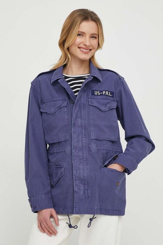 

Хлопковая куртка Polo Ralph Lauren, темно-синий