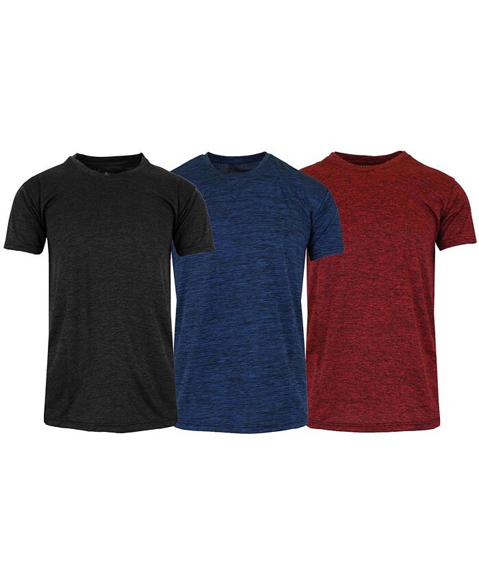 

Мужская футболка Performance, 3 шт. Galaxy By Harvic, цвет Black, Navy, Red