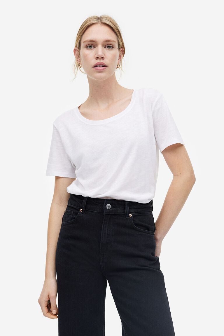 

Футболка из модала H&M, белый