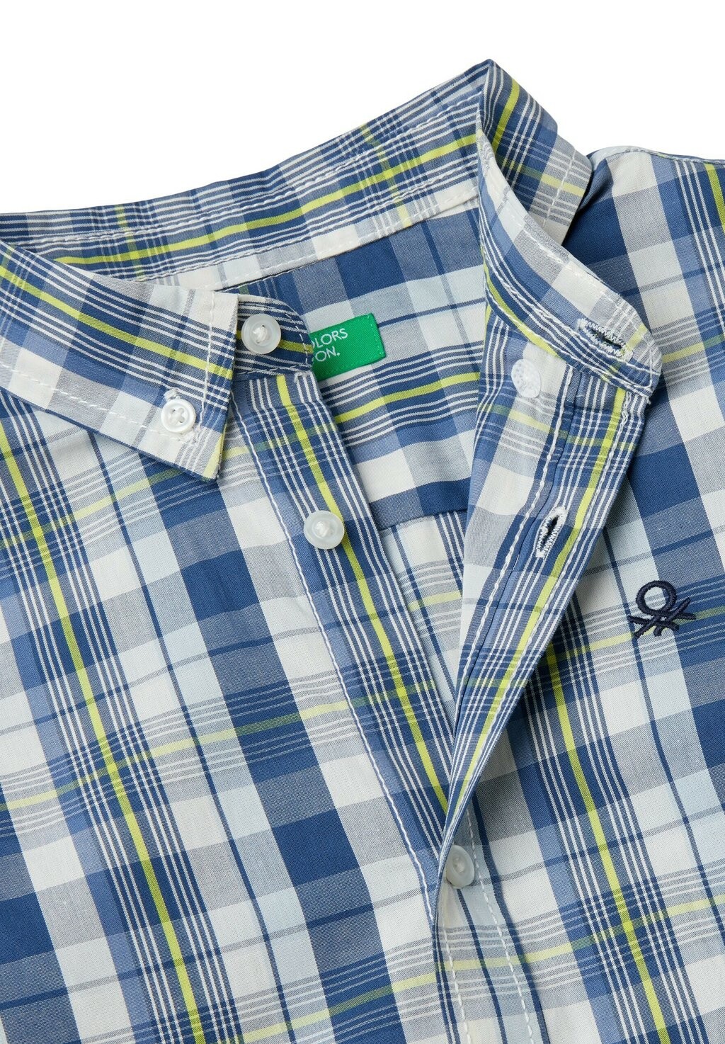 

Рубашка BUTTON United Colors of Benetton, синий