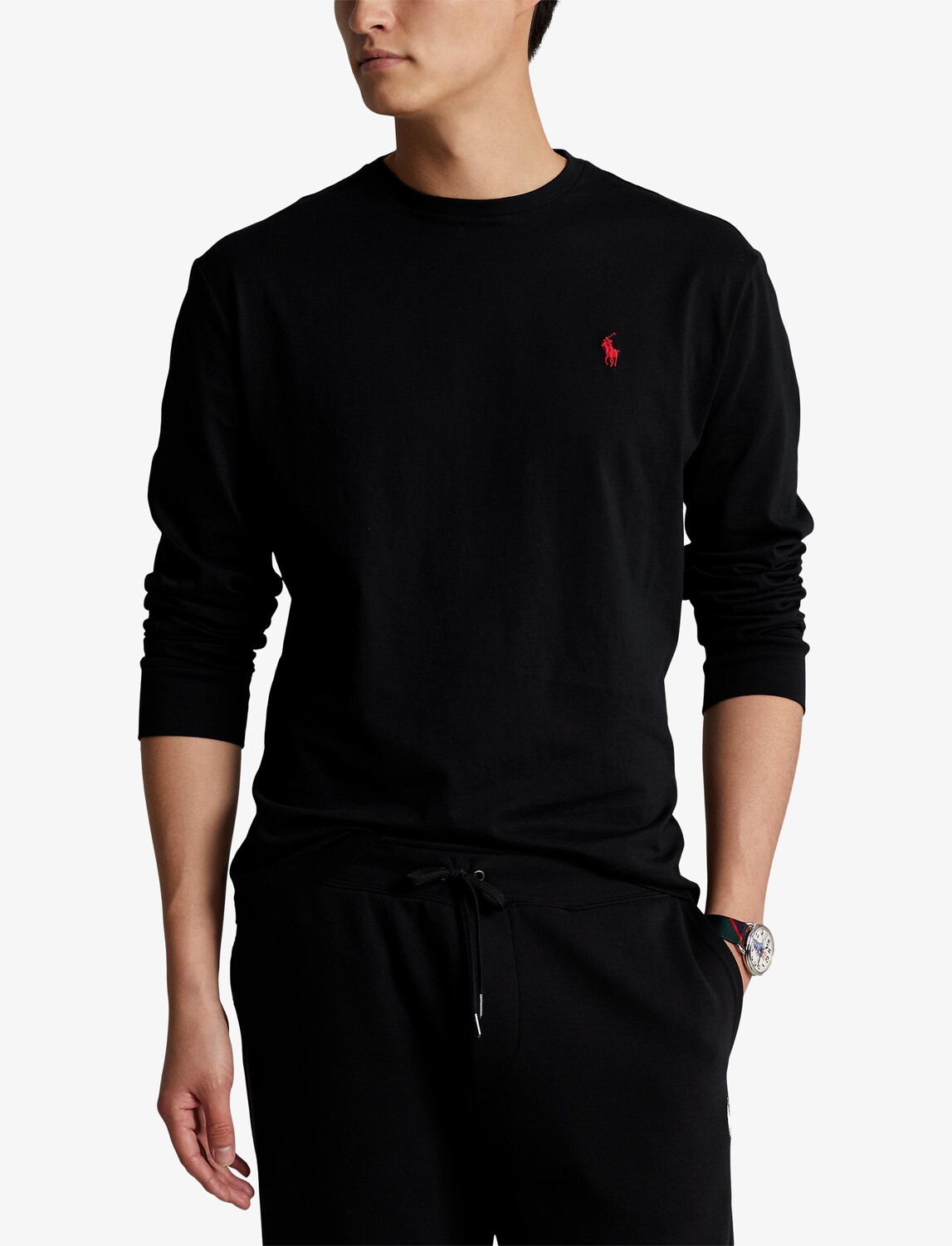

Футболка из джерси Ralph Lauren, черный