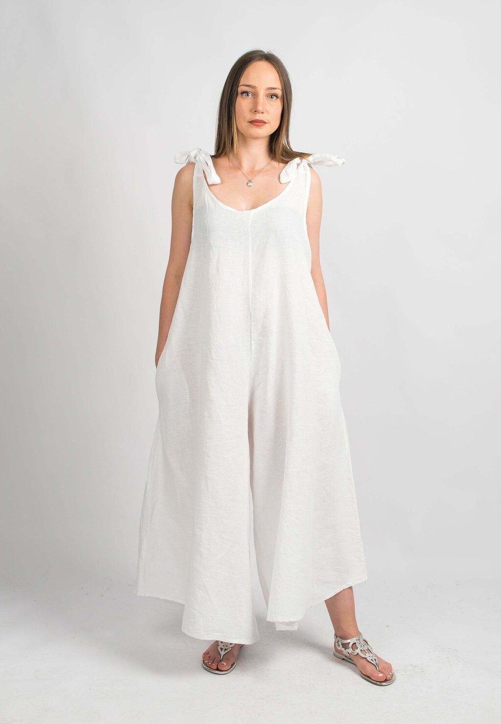 

Комбинезон Dalle Piane Cashmere, белый