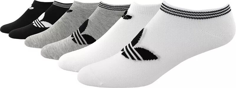 

Женские носки Adidas Originals Trefoil No Show, 6 шт., мультиколор