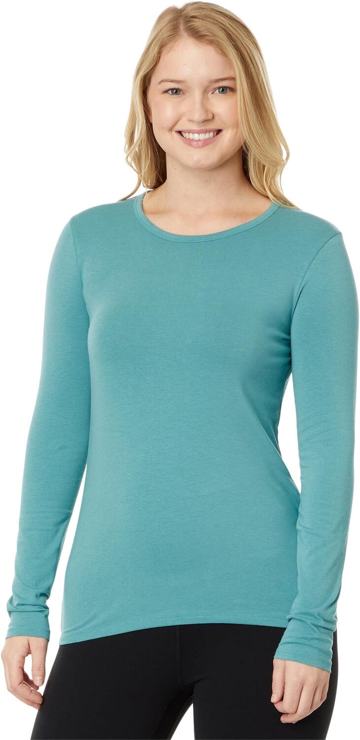 

Футболка tasc Performance Nola II Long Sleeve Crew Neck Tee, цвет Lagoon