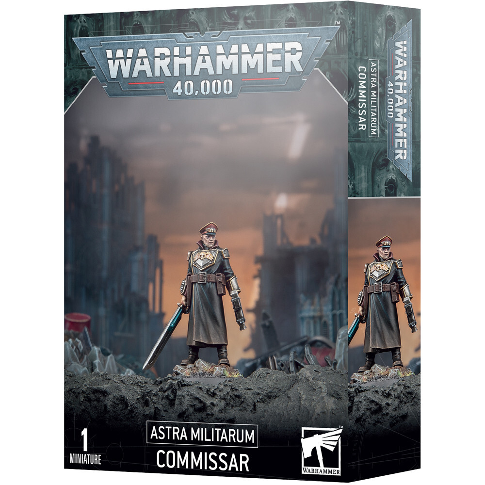 

Миниатюра Games Workshop Warhammer 40K: Astra Militarum - Commissar