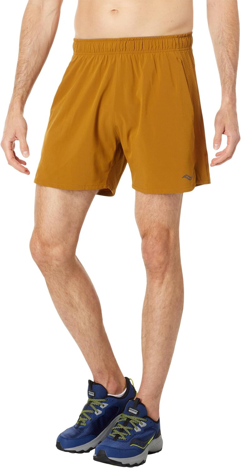 

Шорты Outpace 5 дюймов Saucony, бронза