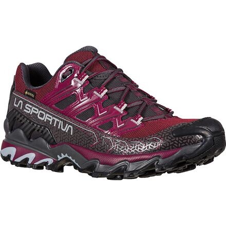 

Кроссовки для трейлраннинга Ultra Raptor II GTX женские La Sportiva, цвет Red Plum/Carbon