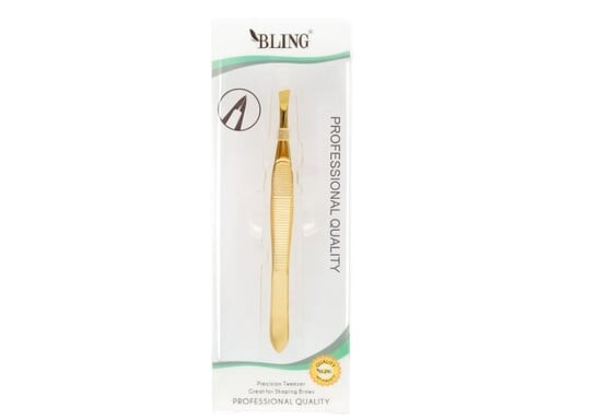 Пинцет для бровей, Professional, BL-28 Bling