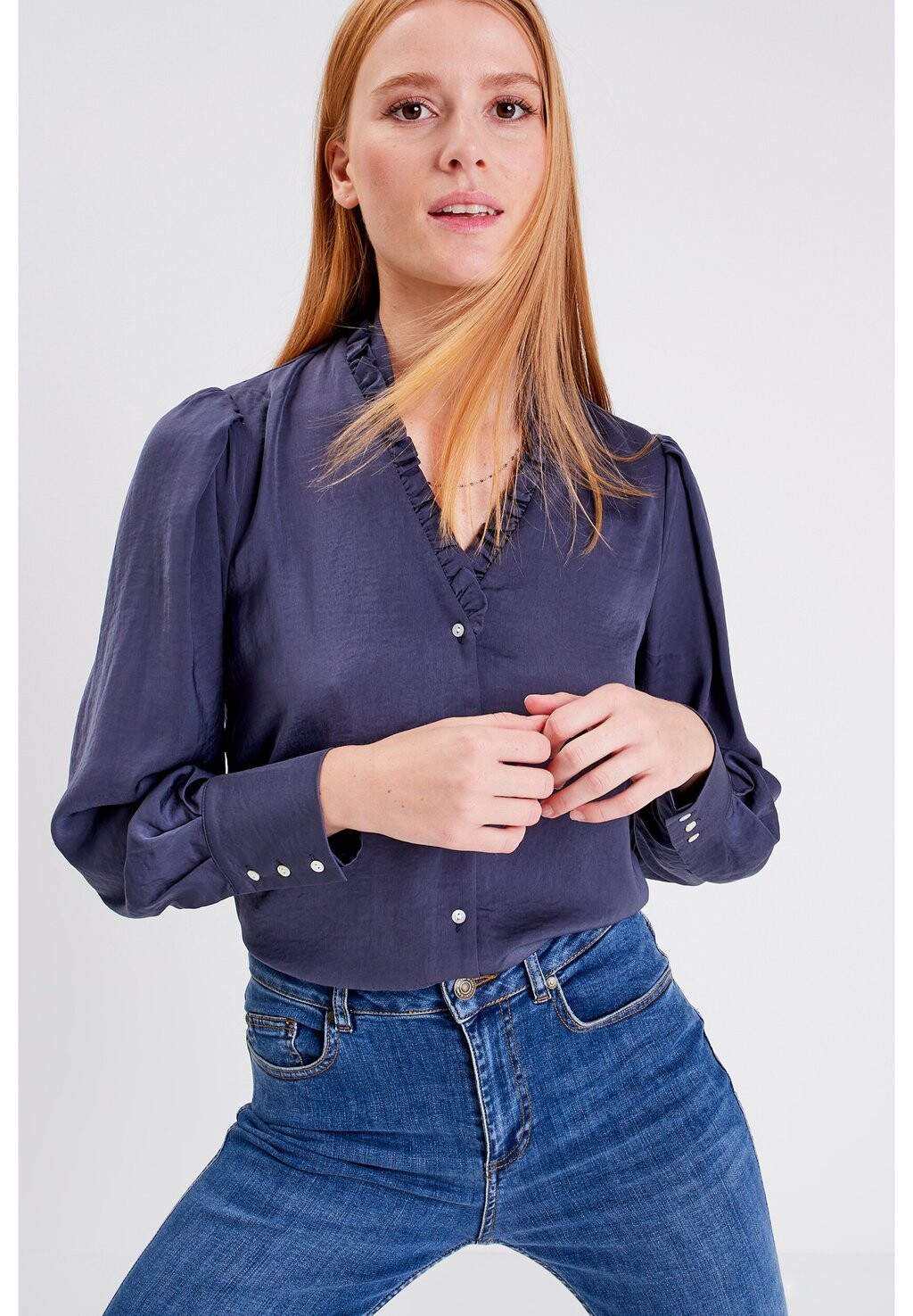 

Рубашка BONOBO Jeans, темно-синий