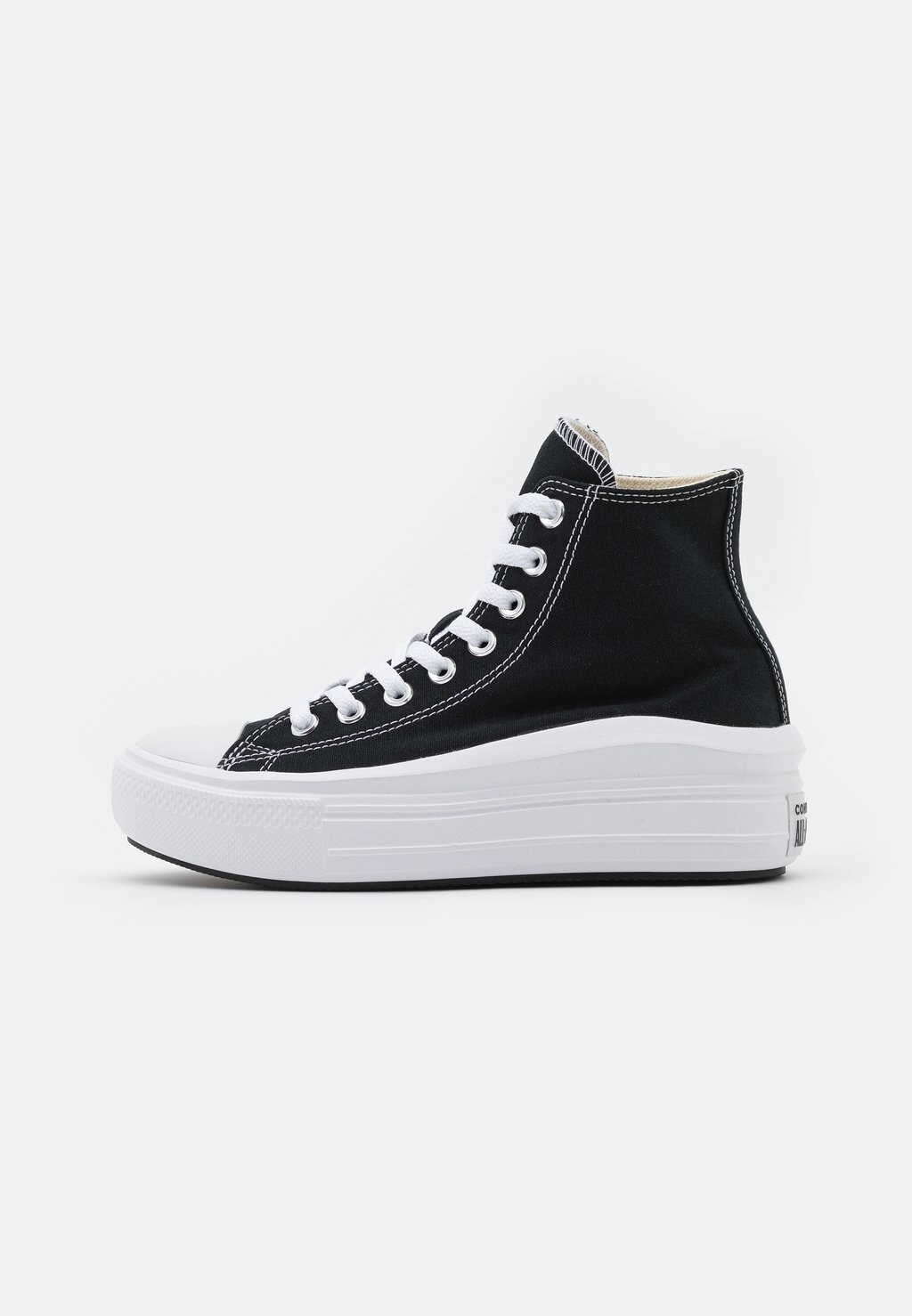

Высокие кроссовки Converse Chuck Taylor All Star Move, черный / натуральная слоновая кость