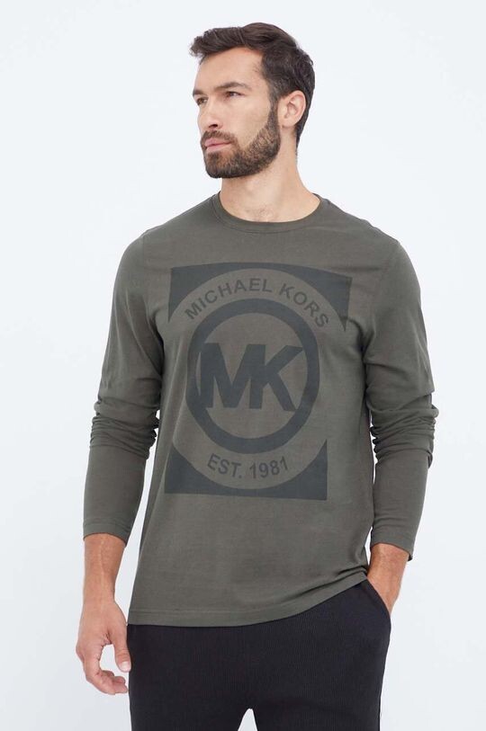 

Гостиная с длинными рукавами из хлопка Michael Kors, зеленый
