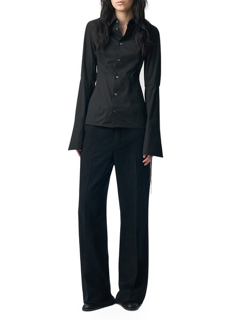 

Приталенная рубашка Gracienne Ann Demeulemeester, черный