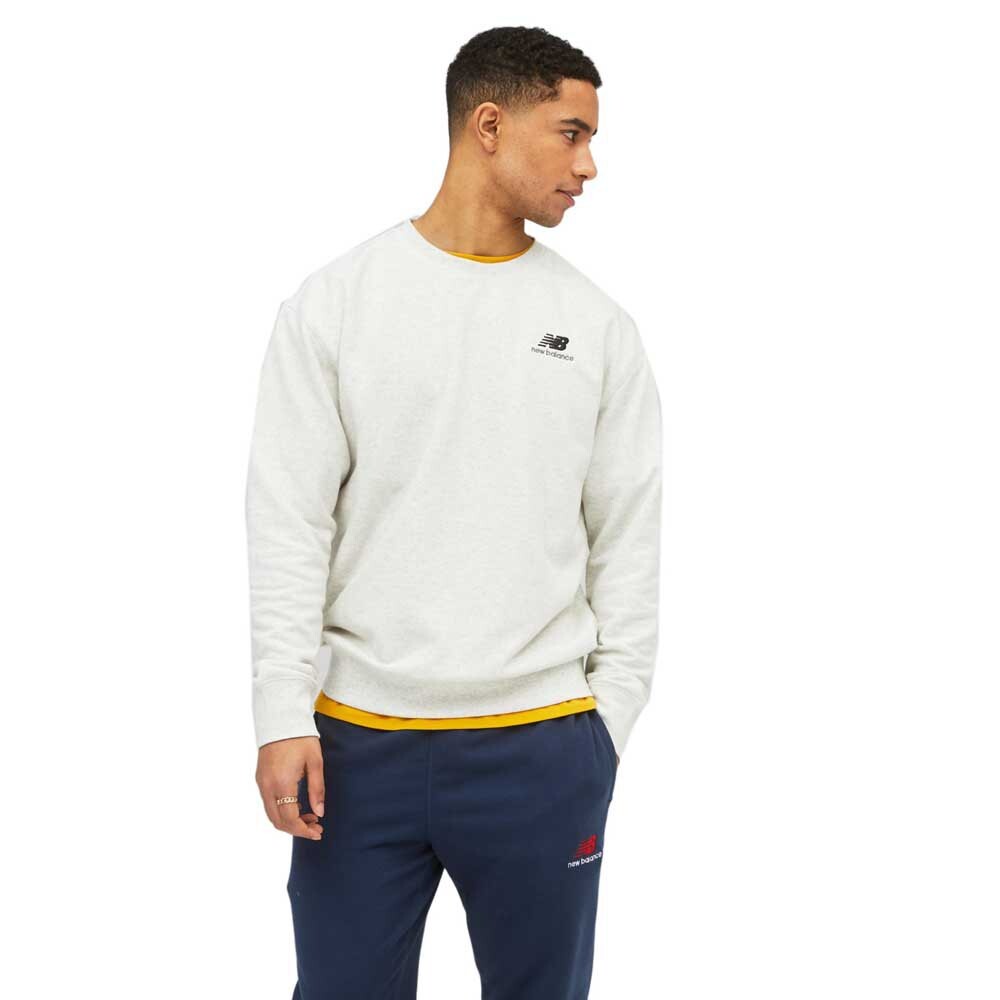 

Толстовка New Balance Uni-ssentials French Terry Crewneck, белый