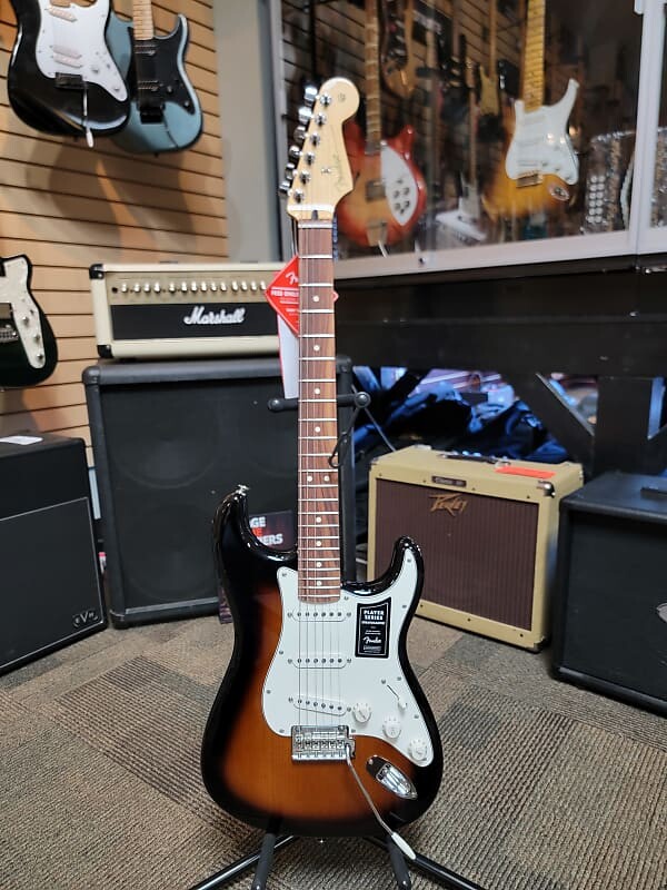 

Электрогитара Fender Player Stratocaster with Pau Ferro Fretboard - Anniversary 2-Color Sunburst