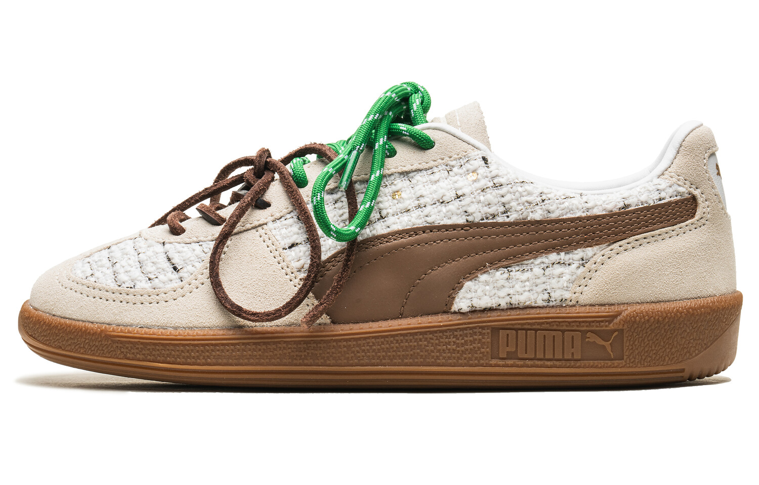 

Кроссовки для скейтбординга Palermo, унисекс, низкие, бежевый/коричневый Puma